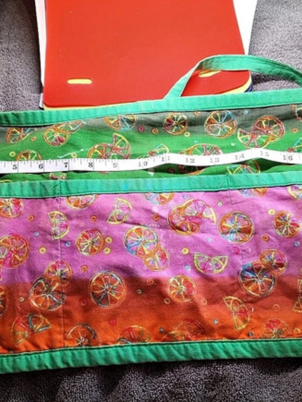 Green & Pink Tote